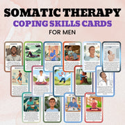 Somatic Therapy Coping Skill Cards For Men