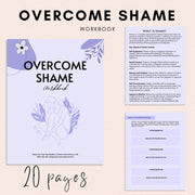 Overcome Shame Workbook | Worksheets - Journal Prompts