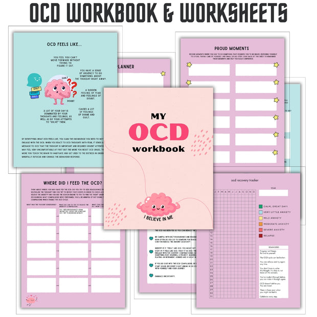Overcoming OCD: A Workbook for Recovery - HerbaleBook™