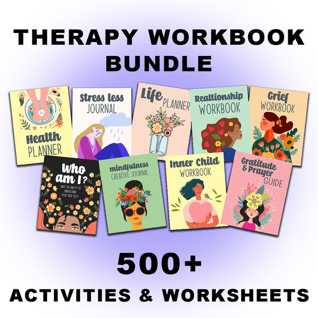 Therapy Workbook Bundle