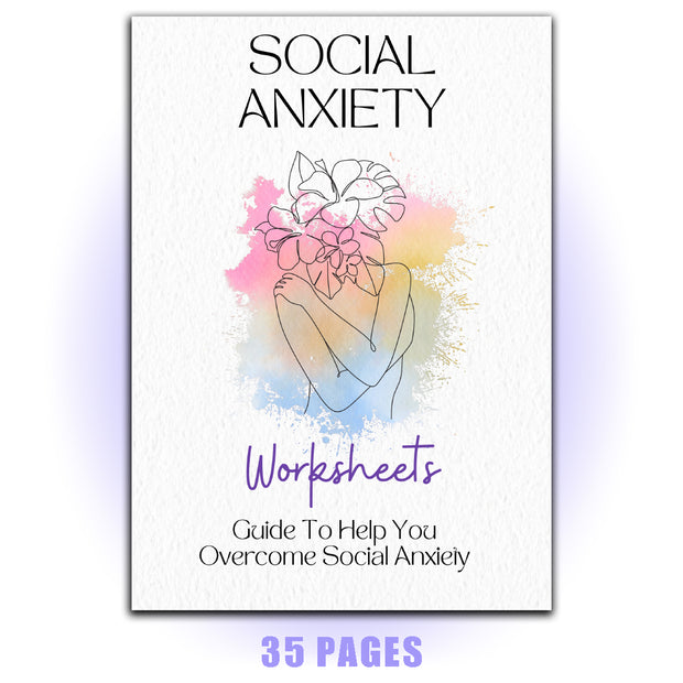 Anxiety Worksheets | Coping skills . Phobia . Avoidance . Worry . Panic - HerbaleBook™